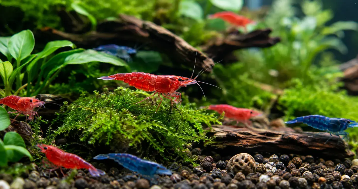 觀賞蝦品種怎麼挑？6 種入門蝦比較