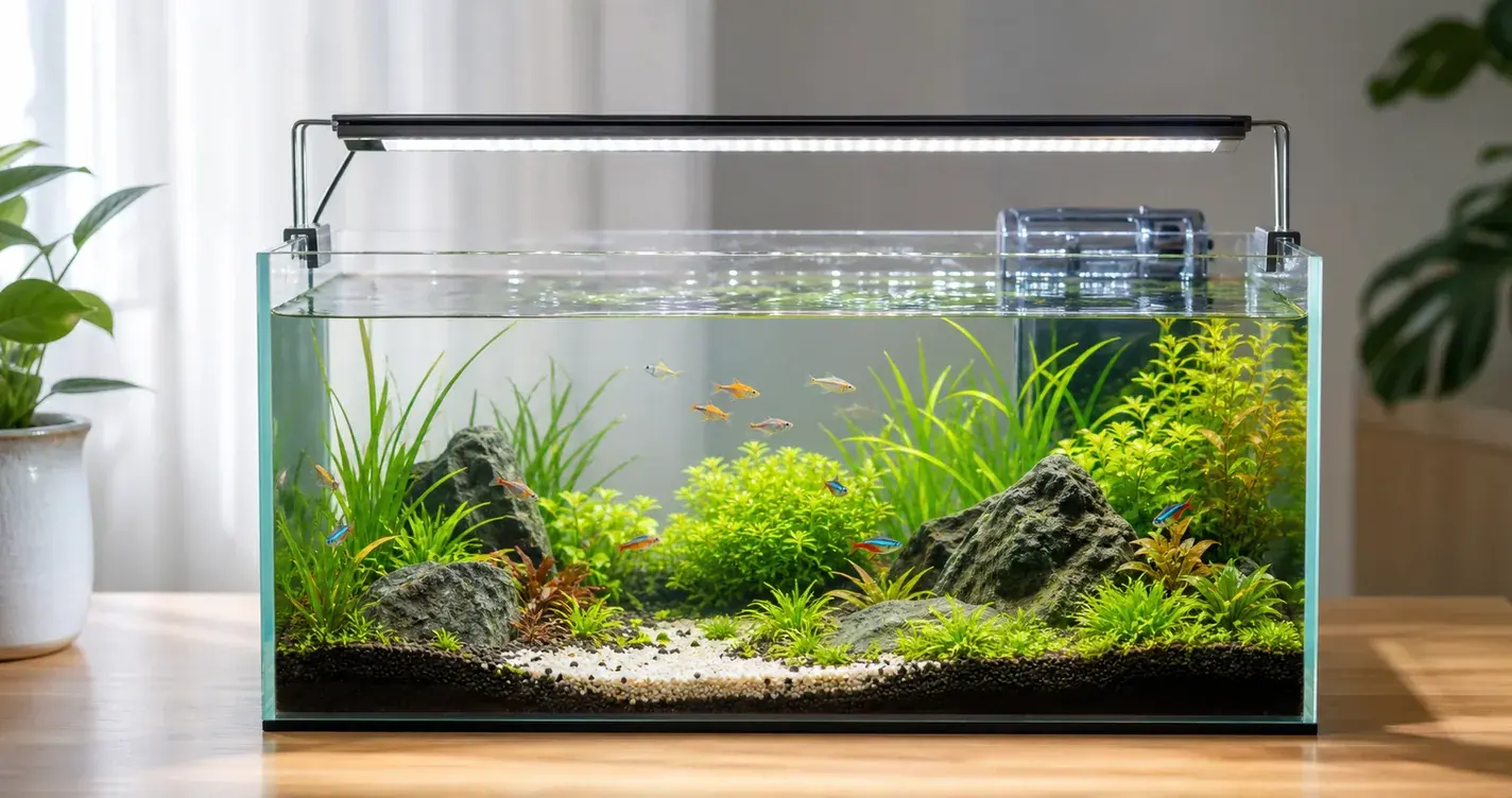 魚缸燈推薦:種類、開幾小時、UV殺菌燈完整選購指南