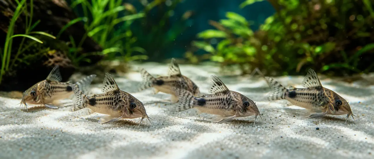 鼠魚完整飼養攻略:草缸底棲魚品種比較、底砂選擇與新手餵食指南