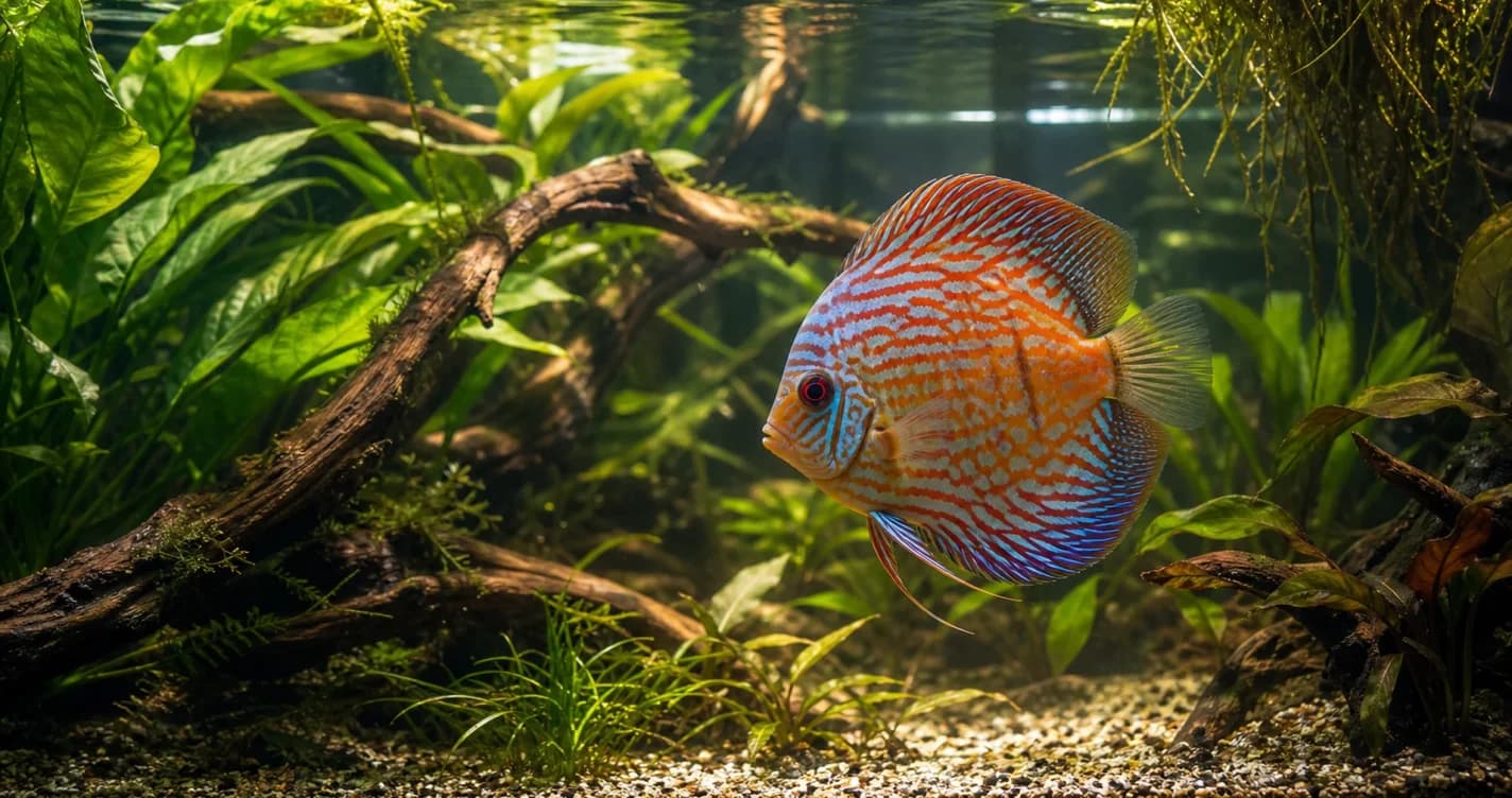 七彩神仙飼養完整指南:與神仙魚的差別、水質水溫與混養全攻略