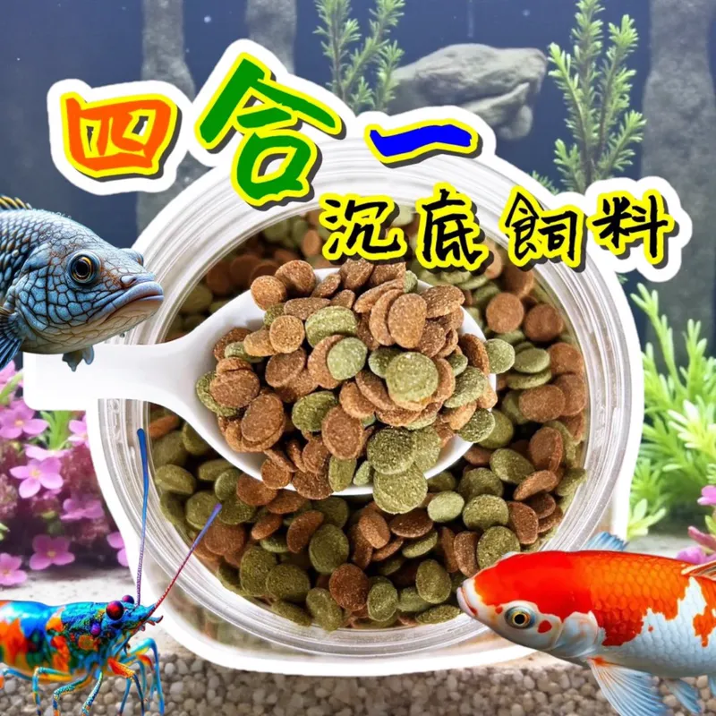 四合一沉底飼料 100g